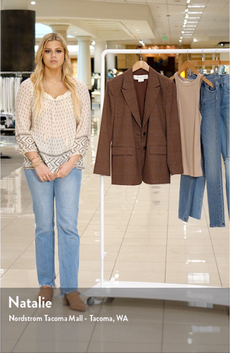 Glen Plaid Blazer, sales video thumbnail