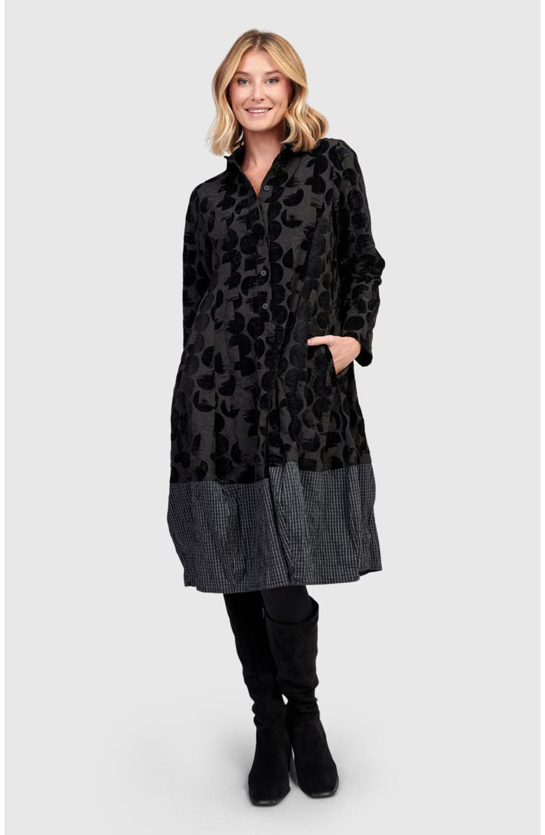 Alembika Eclipse Relaxed Cocoon Dress, Main, color, Crescent