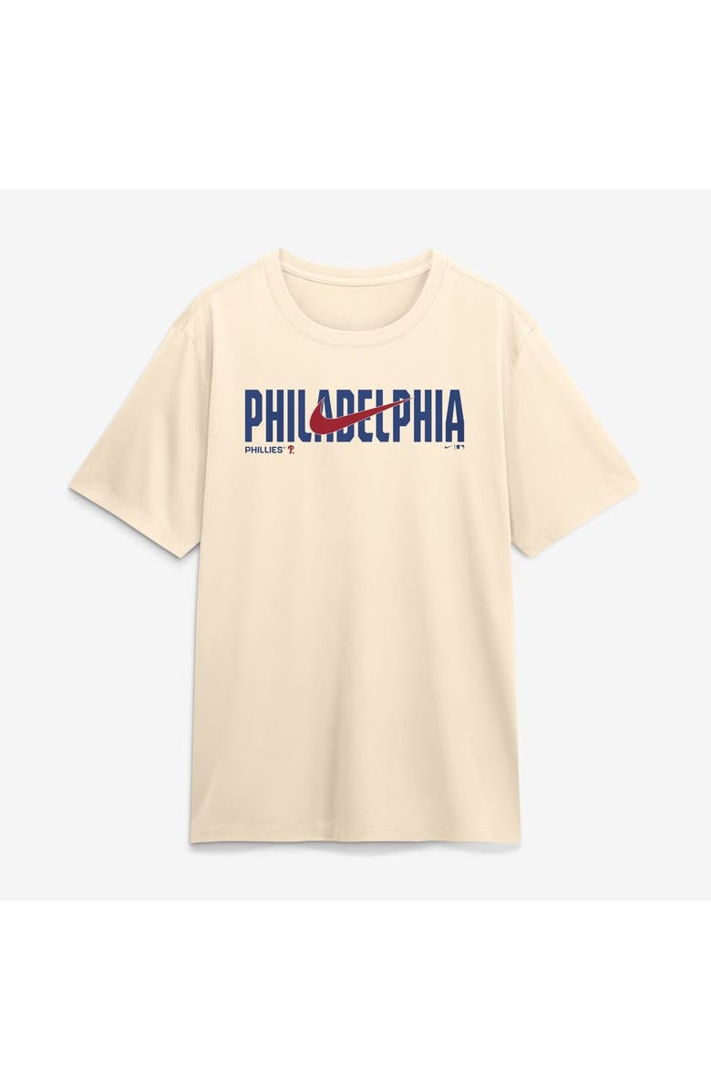 Nike Men's Nike Cream Philadelphia Phillies Swoosh Legend Dri-FIT T-Shirt, Alternate, color, Cream