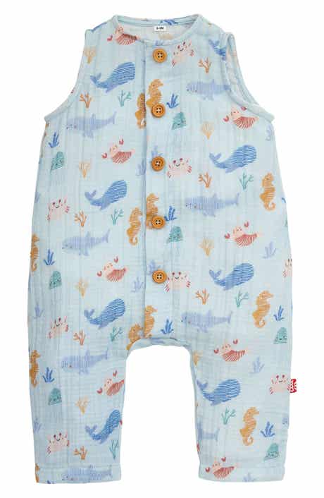 Magnetic Me Deep Sea Jubilee Cotton Gauze Romper