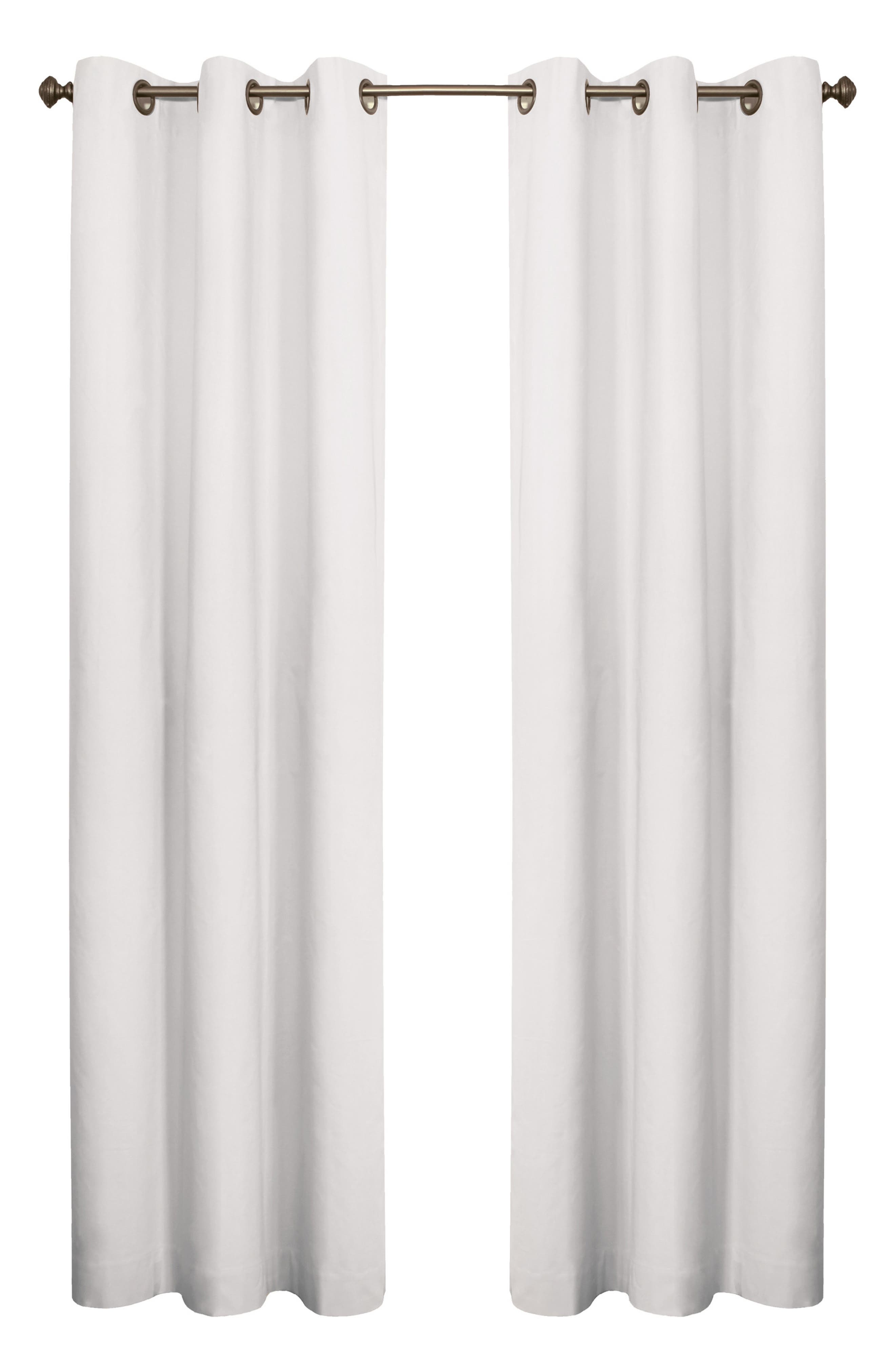 Outdoor Decor by Commonwealth Set of 2 Cotton Curtain Panels