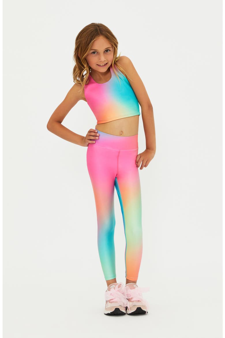 Kids' Little Peppa Leggings, Main, color, STRAWBERRY