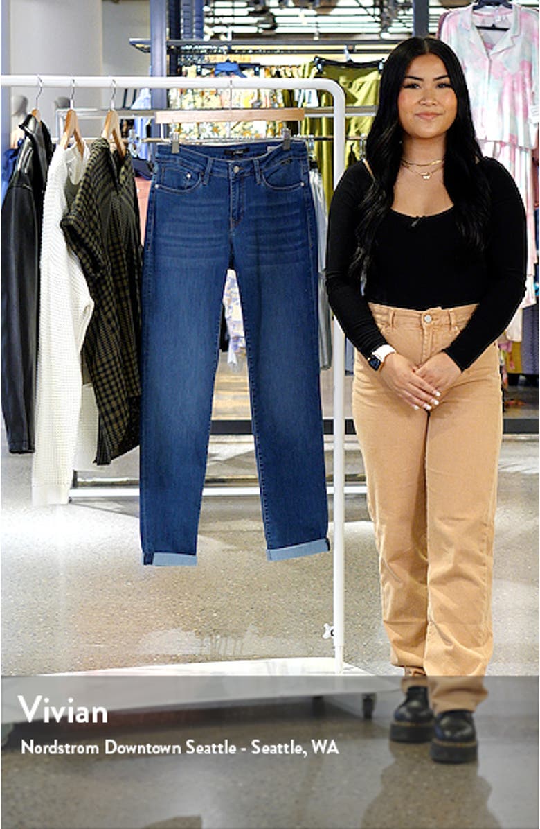 Emma Mid Rise Slim Boyfriend Jeans, sales video thumbnail