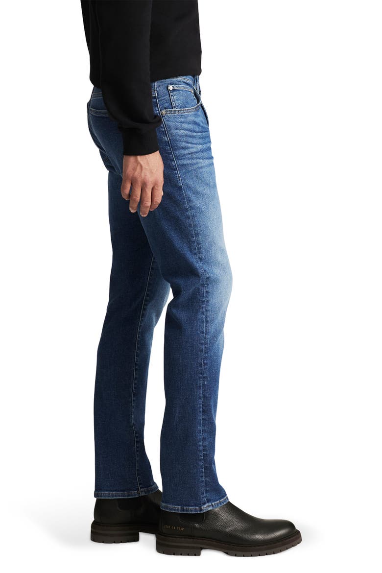 Marcus Slim Straight Leg Jeans, Alternate, color, MID BRUSHED CLASSIC VINTAGE