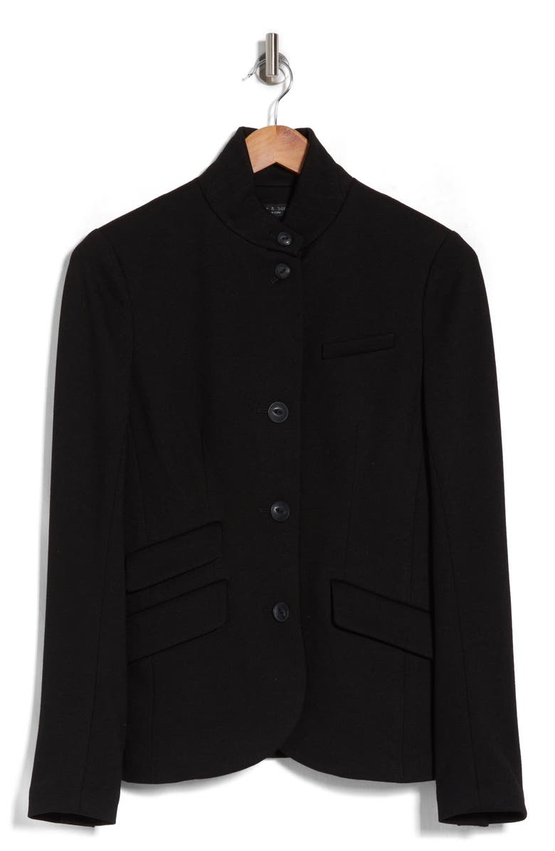 rag & bone Slade Blazer, Alternate, color, Black