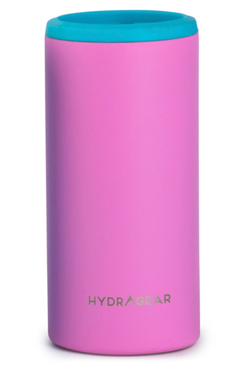 12-Ounce Slim Can Cooler, Main, color, PINK BLUE