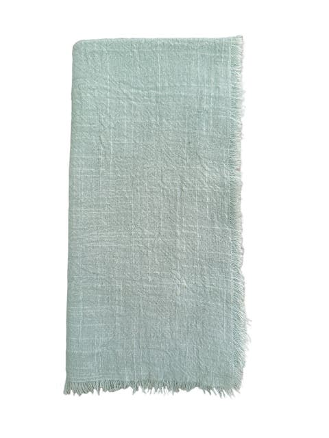 Cotton Gauze Fringe Napkins- Set of 4