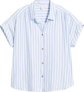 beachlunchlounge Darby Short Sleeve Button-Up Shirt