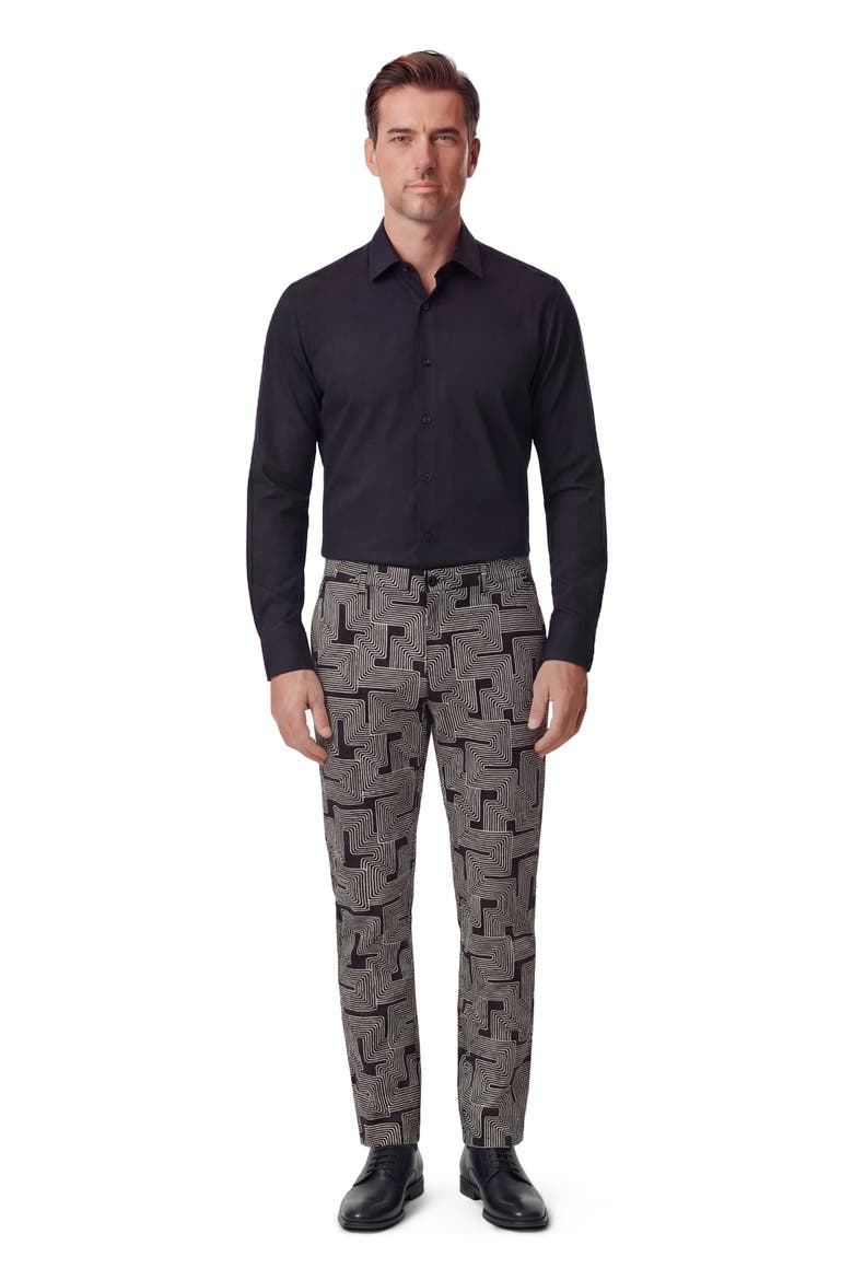 Inter Twine Mens Tailored Pant, Main, color, INTER TWINE BLACK