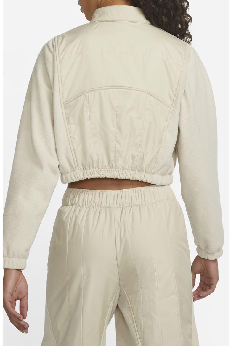 Sportswear Women's Swoosh Quarter Zip Jacket, Alternate, color, RATTAN/ SAIL