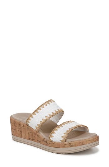 Bzees Resort Sandal In White