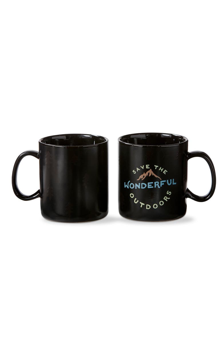 tag Save The Outdoors Heat Change Mug - Perfect for Adventures!, Main, color, Black