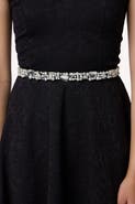 Un Deux Trois Stretchy Pearl and Gem Belt