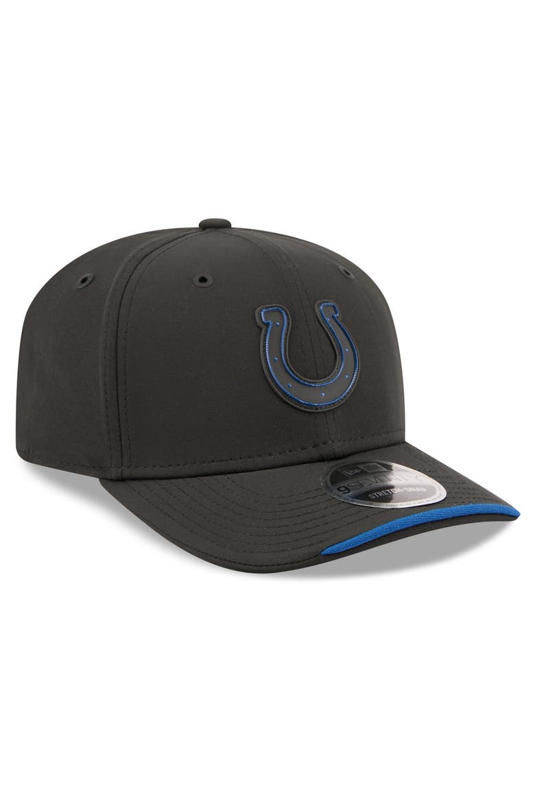 Men's New Era Black Indianapolis Colts 2026 Sideline 9SEVENTY Adjustable Hat, Alternate, color, Black