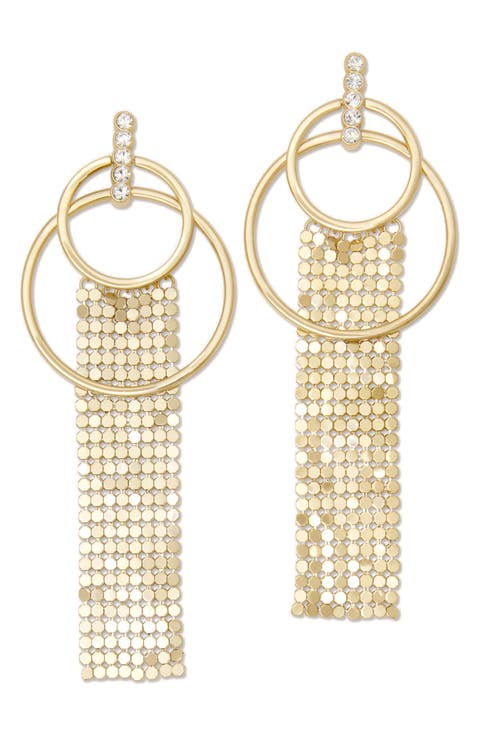 Nora Mesh Drop Earrings