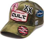Cult of Individuality Camo Patch Trucker Hat