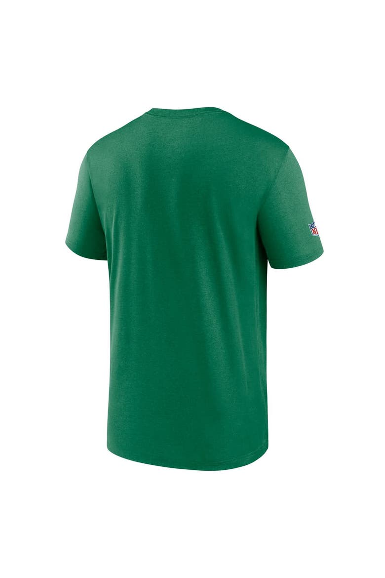 Men's Nike Kelly Green Philadelphia Eagles Sideline Alt Pack Small Logo Legend Performance T-Shirt, Alternate, color, Kelly Green