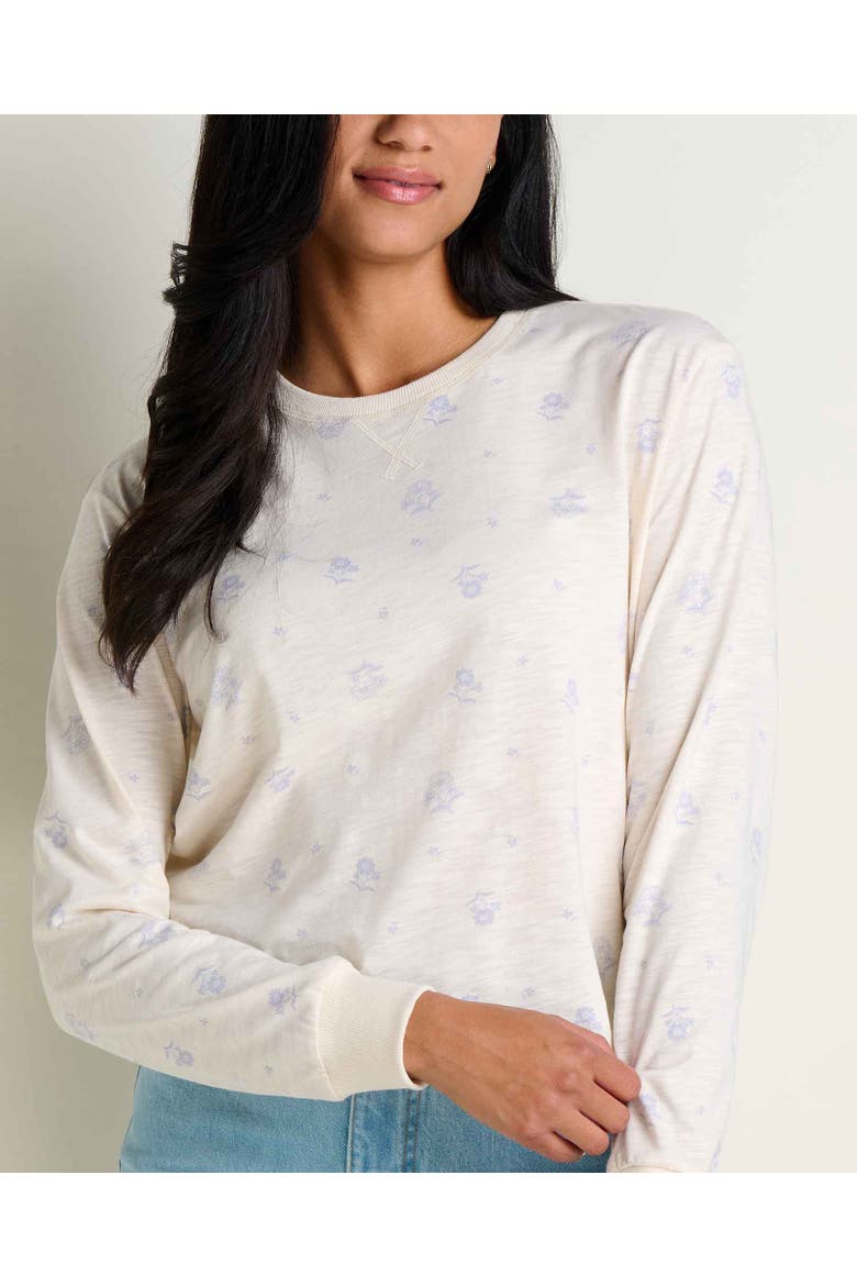 Boundless Jersey Long Sleeve Tee, Alternate, color, Limestone Print