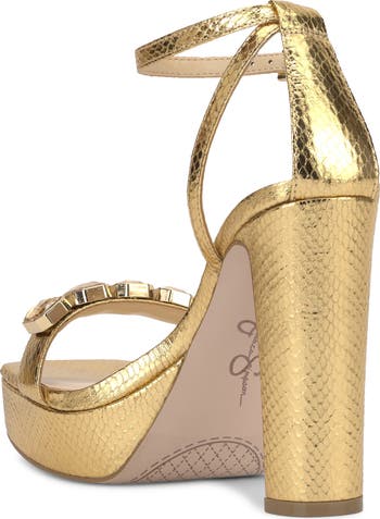 Callirah Ankle Strap Platform Sandal