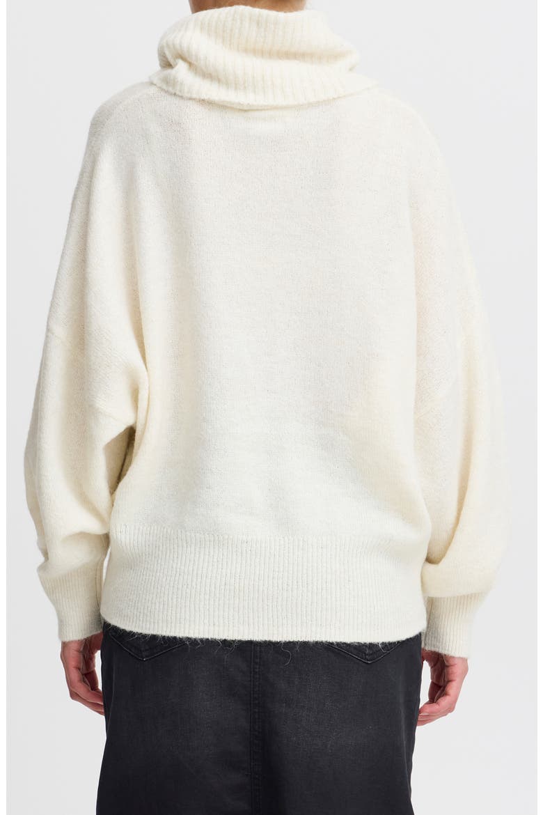 Knit Turtleneck Sweater, Alternate, color, CLOUD DANCER