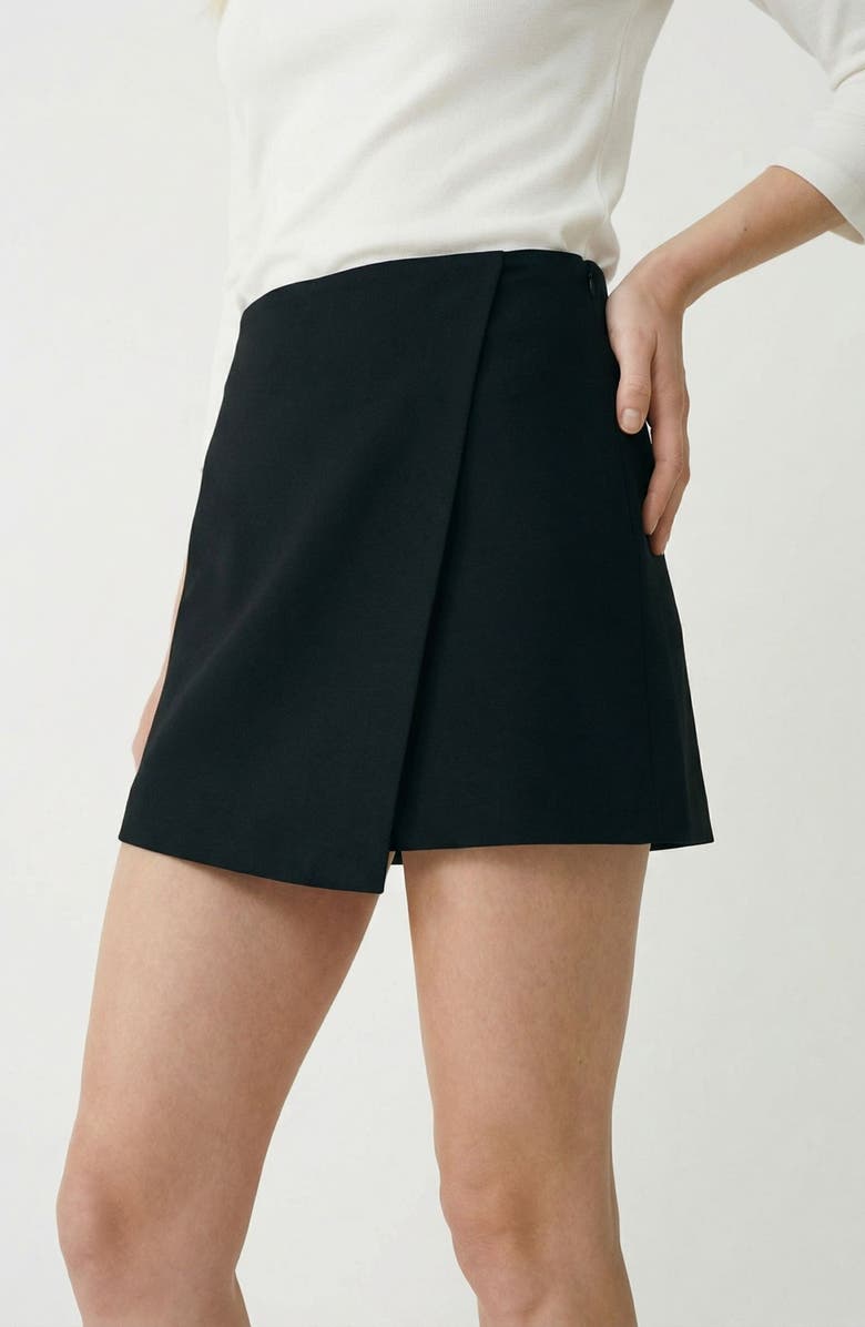 VERO MODA Melina Skort, Alternate, color, Black