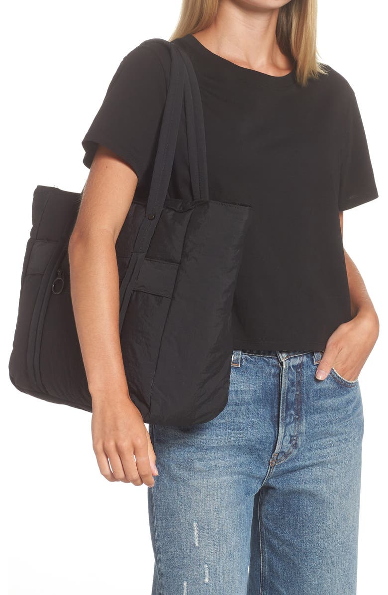 Street Level Everyday Nylon Tote, Alternate, color,