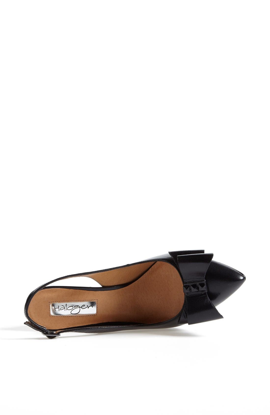 Halogen<sup>®</sup> 'Lila' Studded Bow Pointy Toe Pump, Alternate, color, 