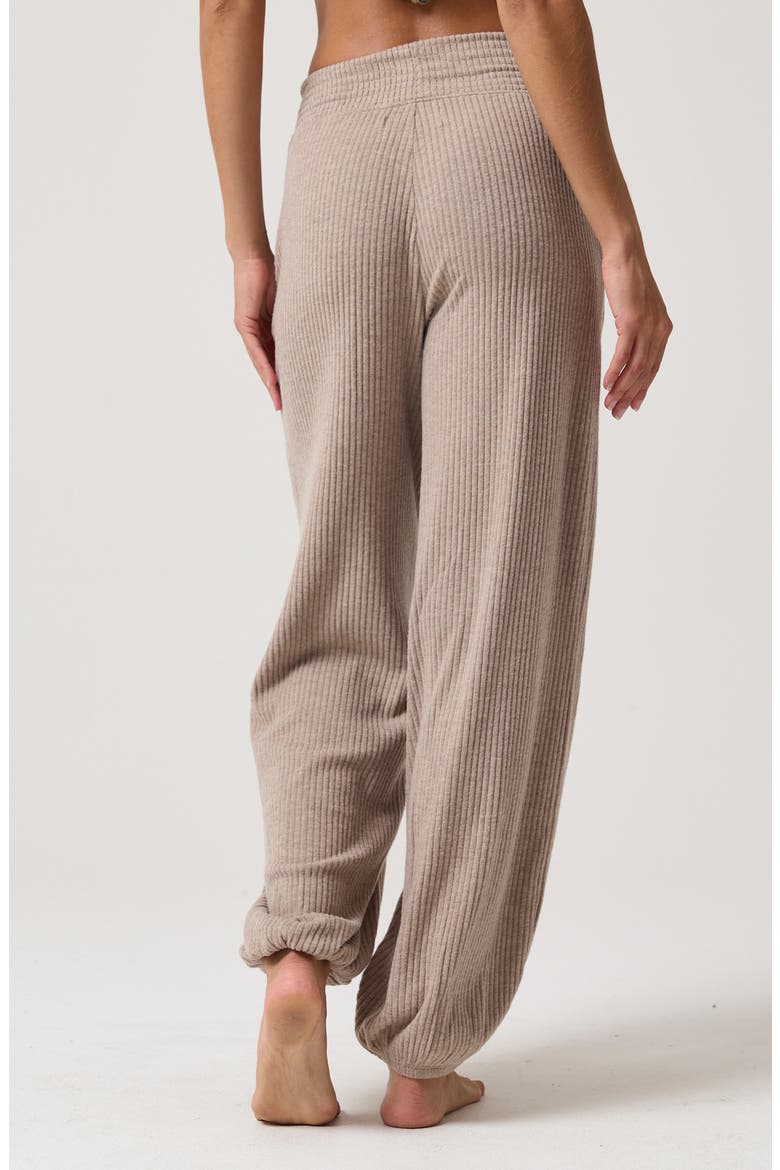 Lena Rib Joggers, Alternate, color, HTR OAT