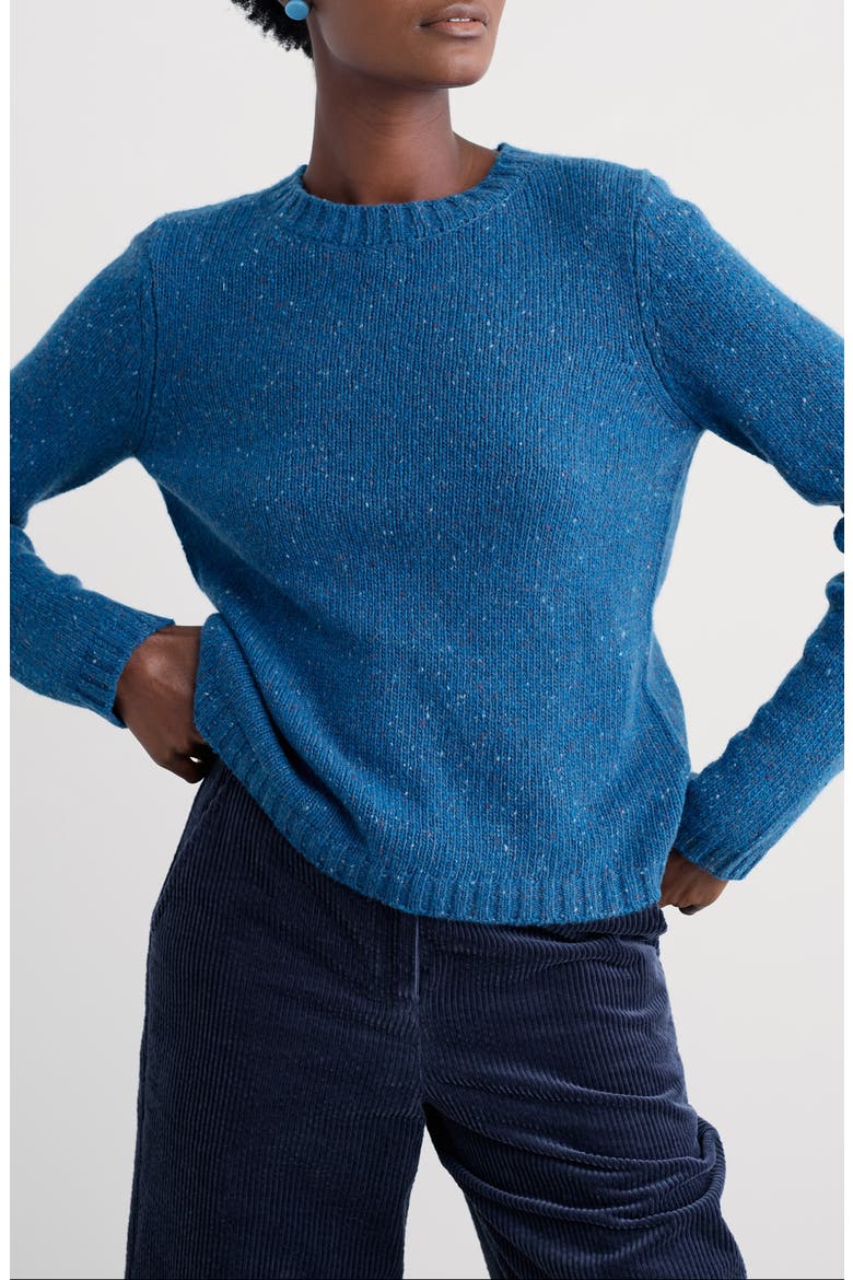 Dawson Pick Merino Wool Blend Sweater, Main, color, JETTY