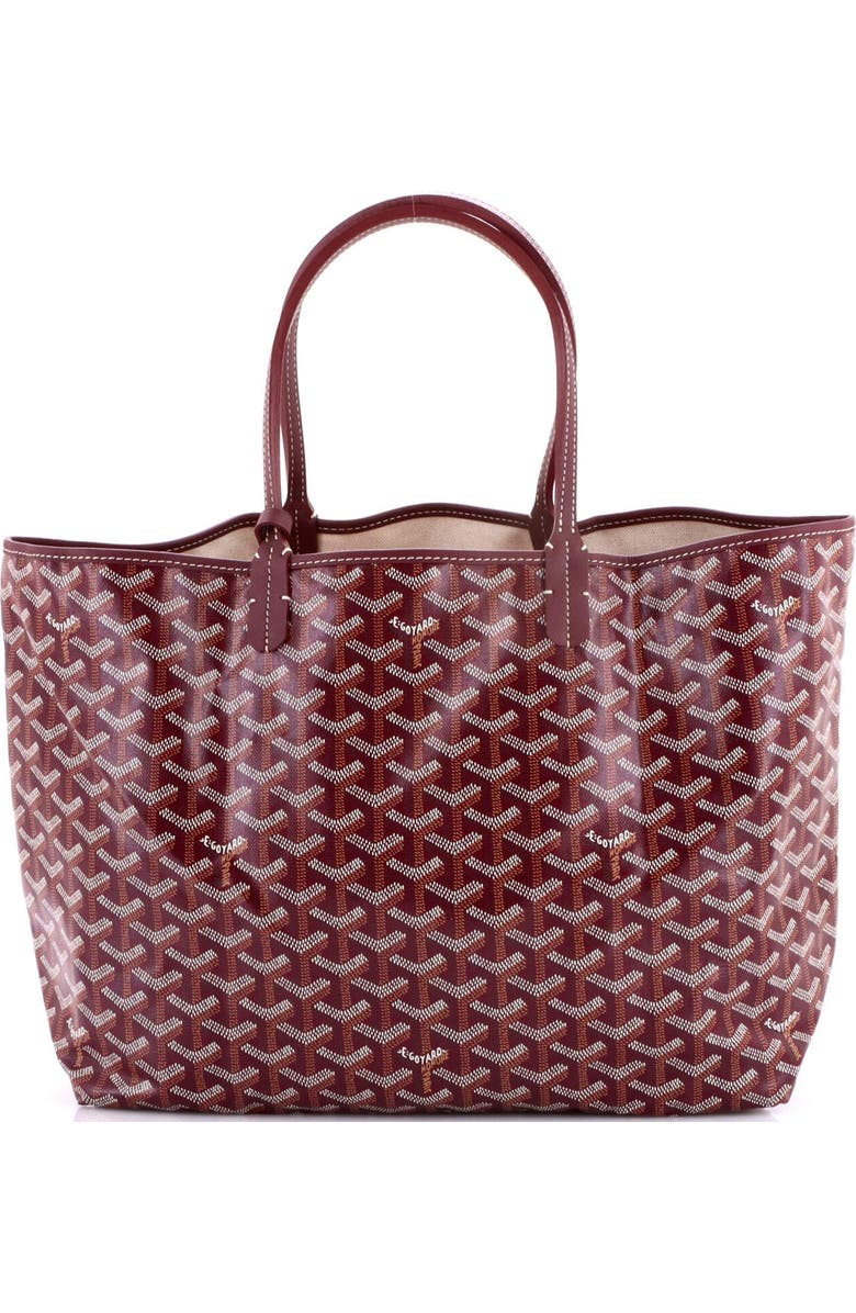 Pre-Owned Goyard Saint Louis Tote Coated Canvas PM, Alternate, color, Rose Gold