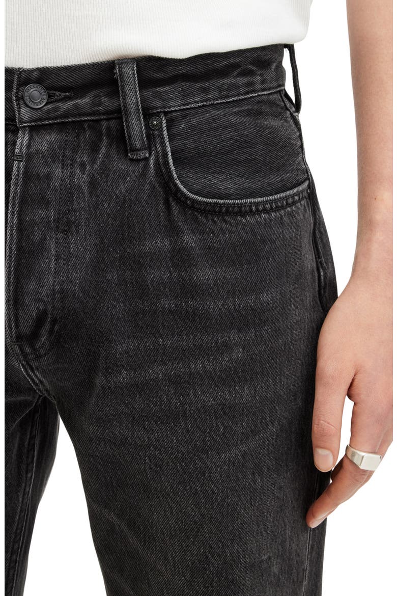 Reid Straight Leg Jeans, Alternate, color, BLACK