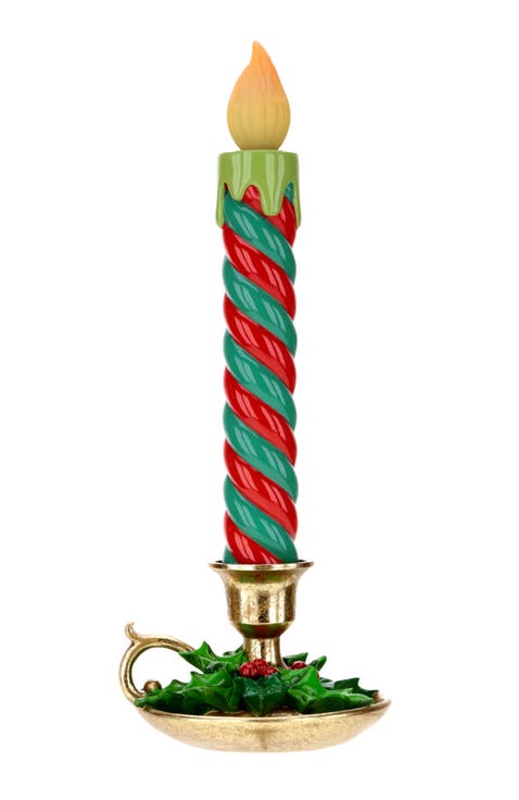 Lighted Christmas Candle Tabletop