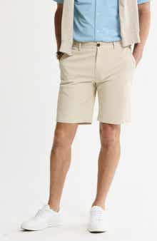 JACHS Cotton & Silk Blend Stretch Shorts