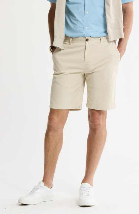 JACHS Cotton & Silk Blend Stretch Shorts
