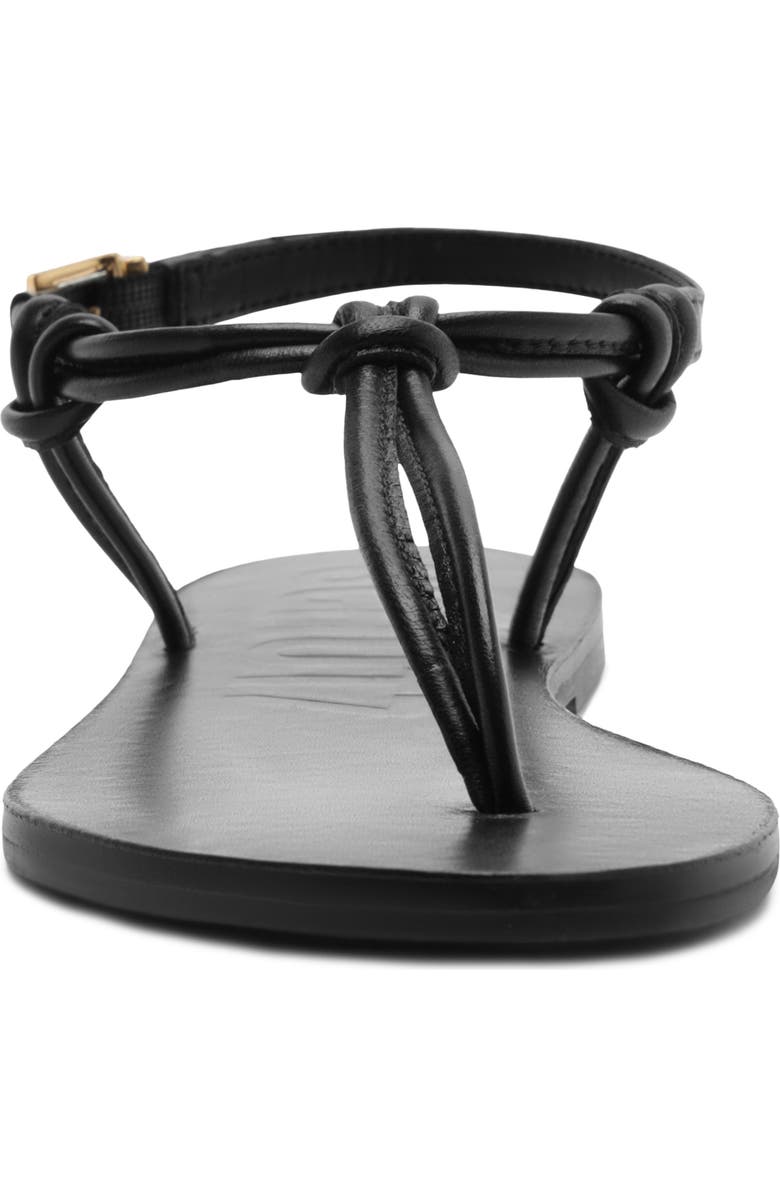 Schutz Nina Ankle Strap Sandal, Alternate, color, Black