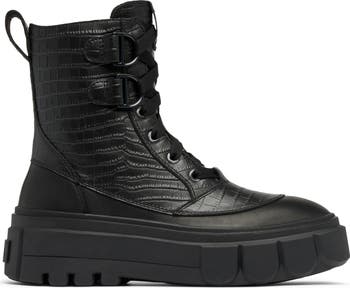 Caribou X Waterproof Leather Lace-Up Boot