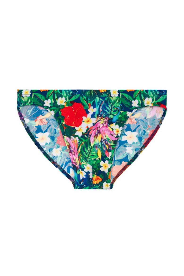 Peacock Swim Micro Briefs, Main, color, Multico Print