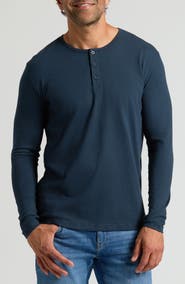 True Classic Classic Long Sleeve Henley