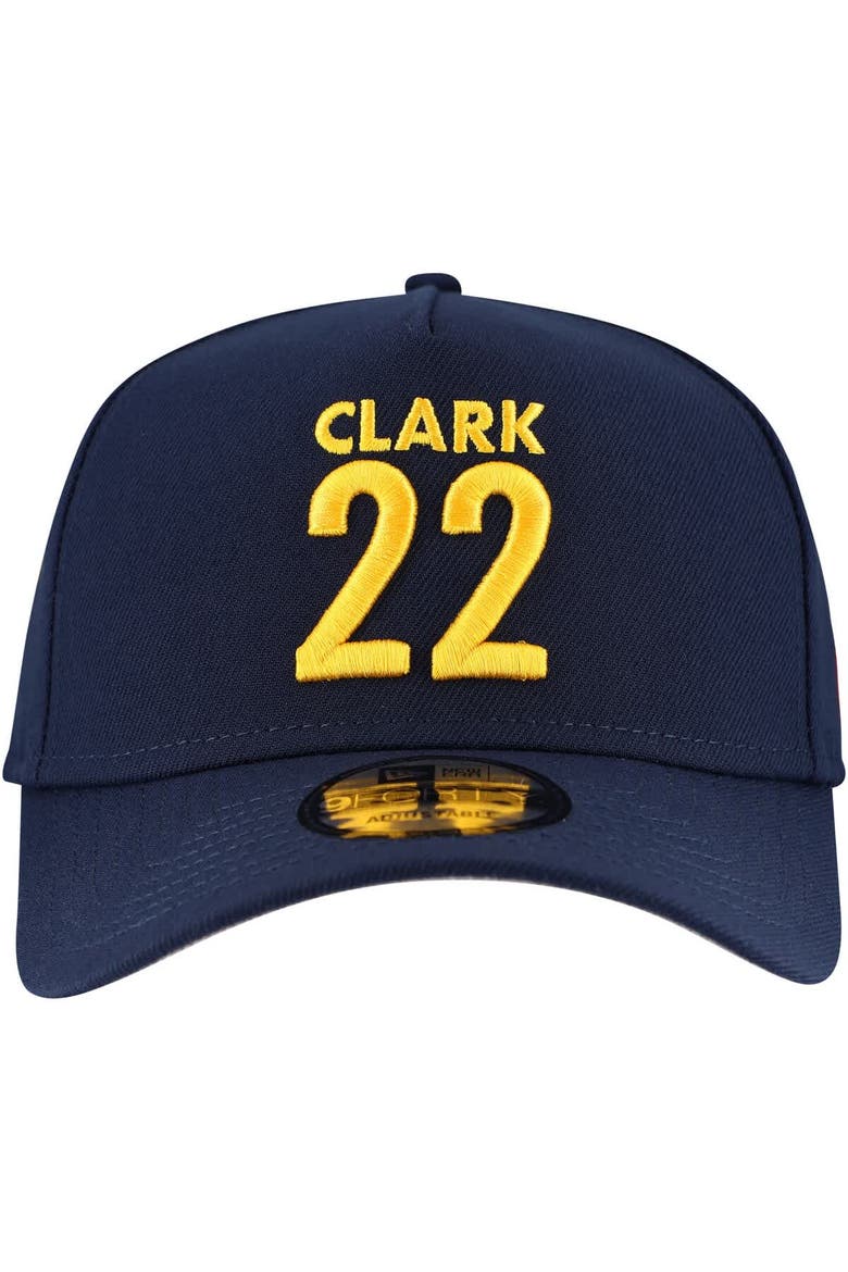 Caitlin Clark Navy Indiana Fever WNBA A-Frame 9FORTY Adjustable Hat, Alternate, color, Navy