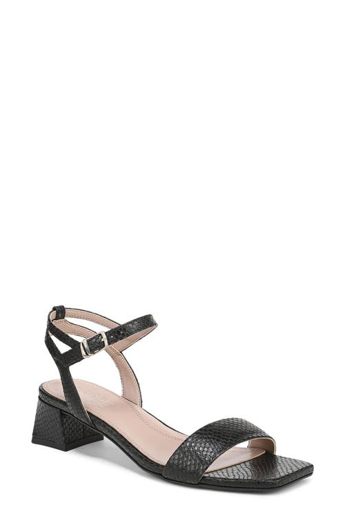 Naturalizer Hana Ankle Strap Sandal In Black