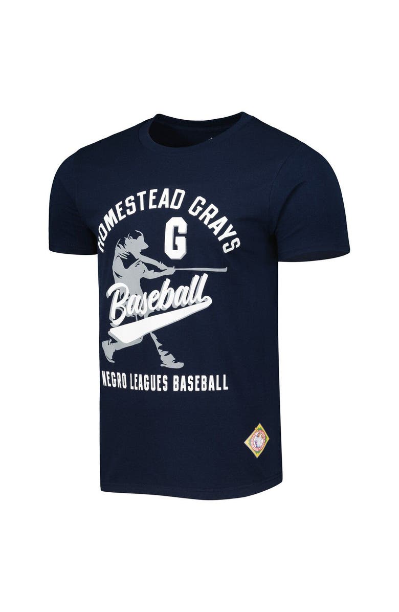 STITCHES Men's Stitches Navy Homestead Grays Soft Style T-Shirt, Alternate, color,