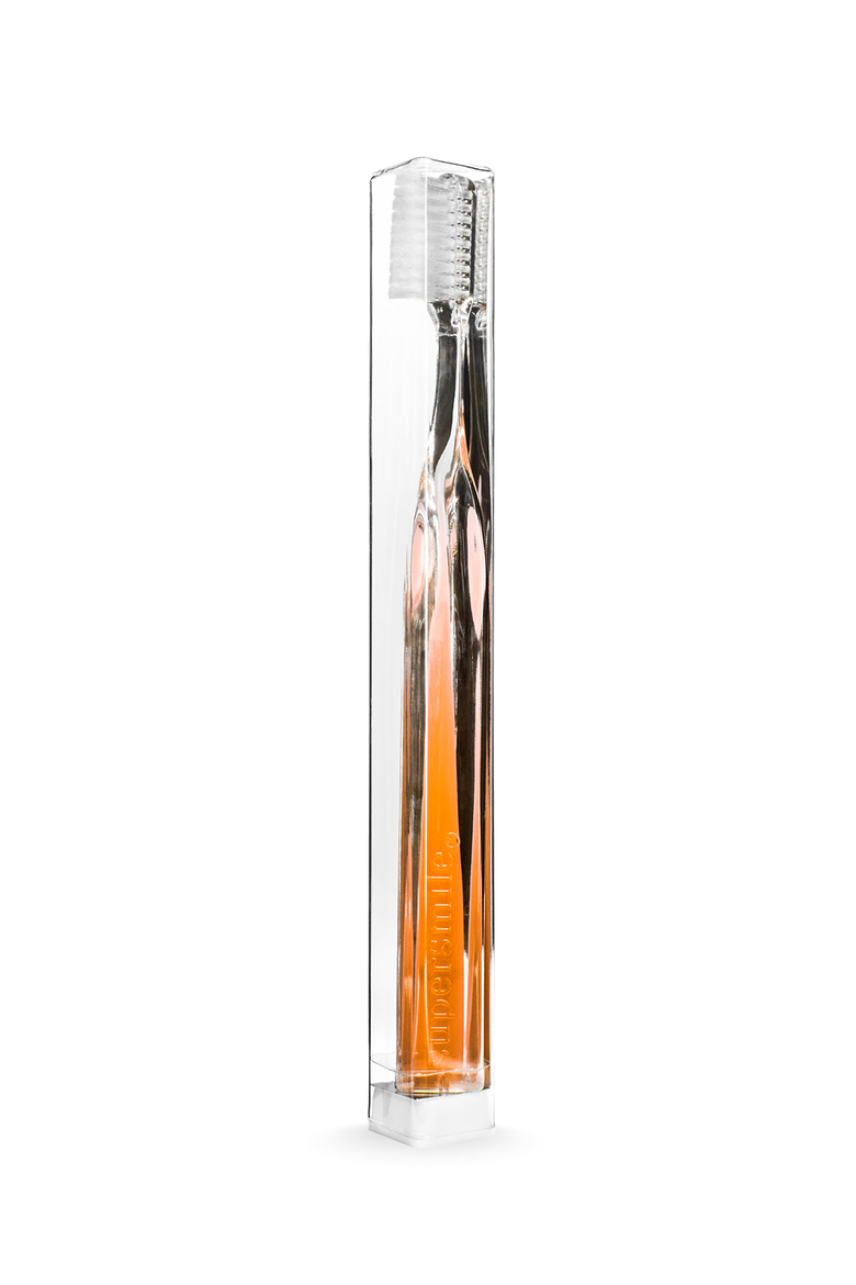 Crystal Collection 45° Toothbrush, Alternate, color, Orange Sunstone