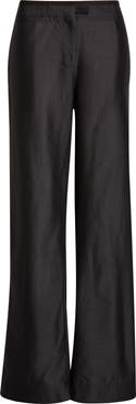 Paloma Wool Vira Wool & Silk Flare Leg Pants