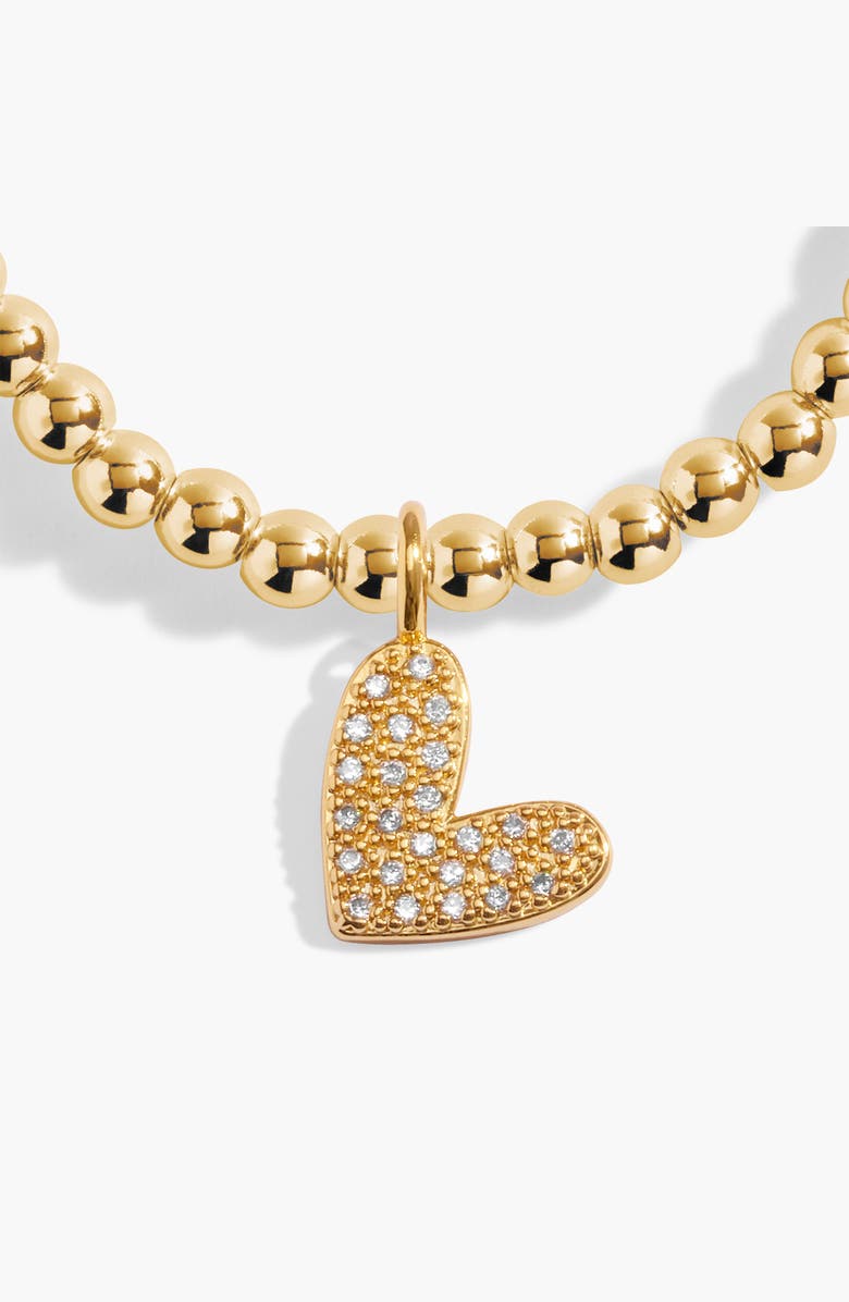 A Littles & Co A Little 'Grateful Heart' Bracelet In Gold-Tone Plating, Alternate, color, Metallic Gold