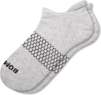 Bombas 4-Pack Ankle Socks White Large Unisex Low Cut Cotton Blend NWT