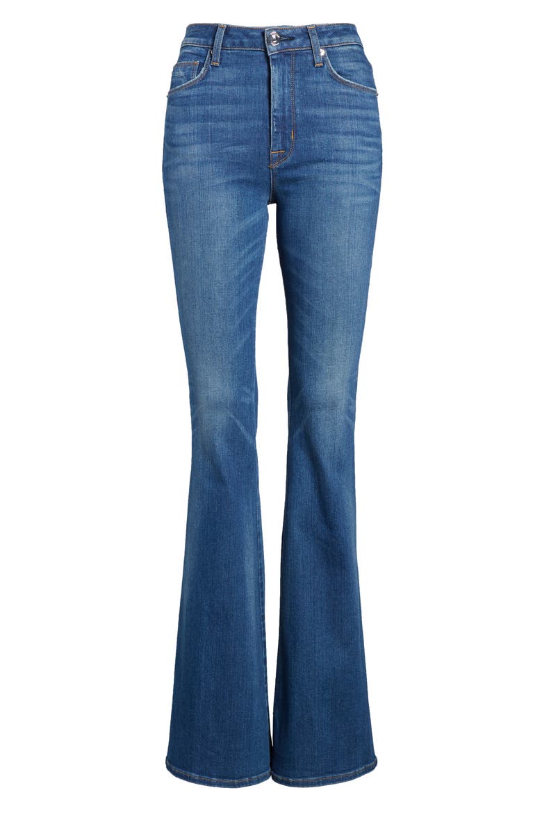 Holly High Waist Flare Jeans, Alternate, color, ROGUE