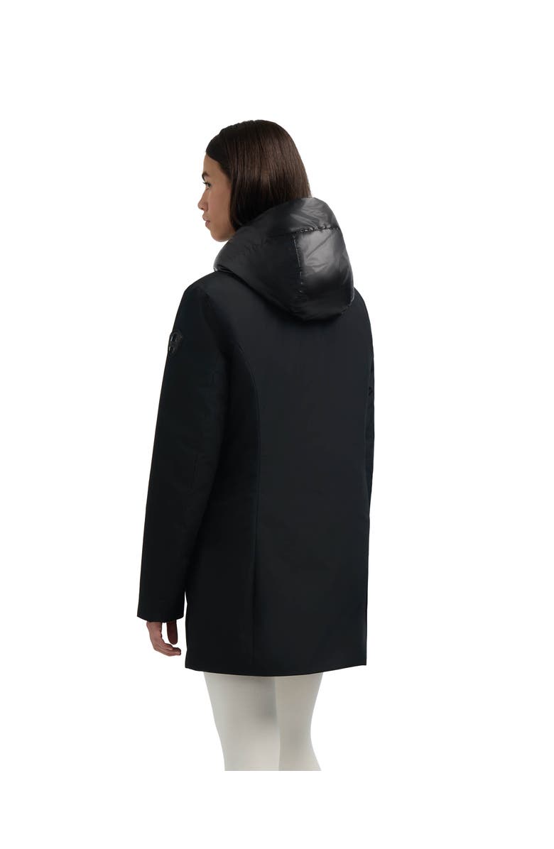 Pajar Nova Mixed Media 3-in-1 Coat with Fixed Hood, Alternate, color, Black