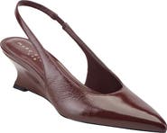 Marc Fisher LTD Taten Slingback Pointed Toe Wedge Pump