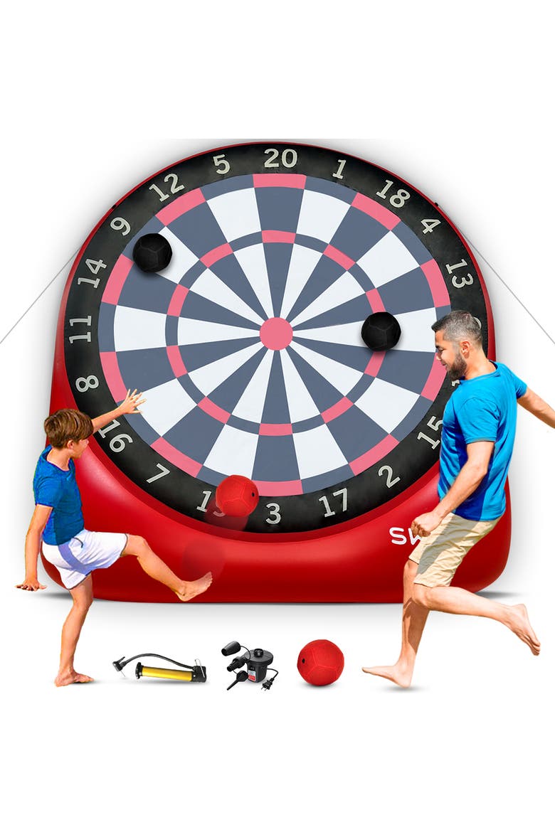 XL Giant Kick Darts Game, Main, color, Red