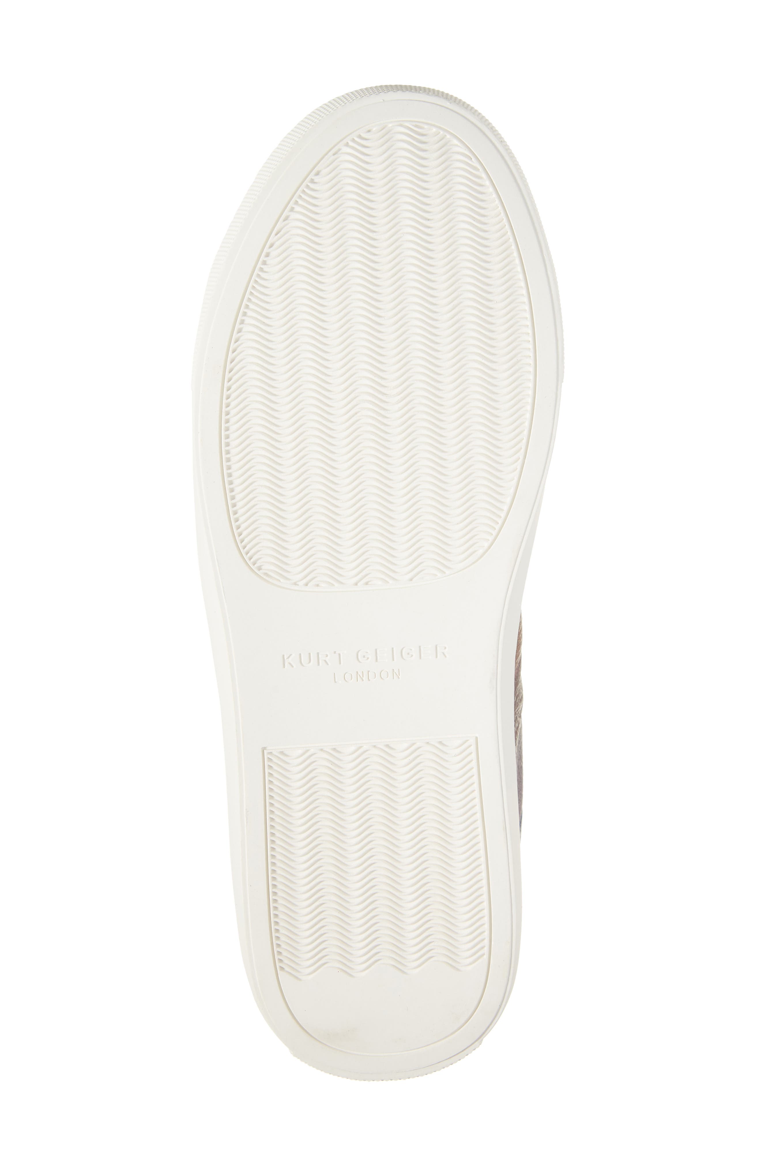 Kurt Geiger London Lane Stripe Sneaker, Alternate, color, White Multi